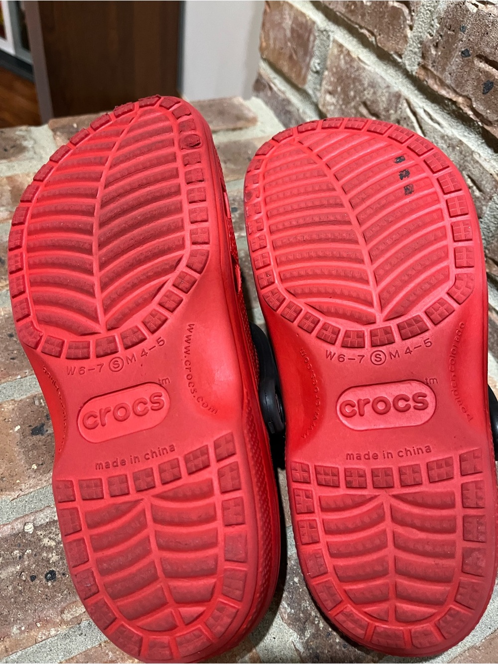 Disney CROCS - Red with Black Strap - Picture 4 of 5